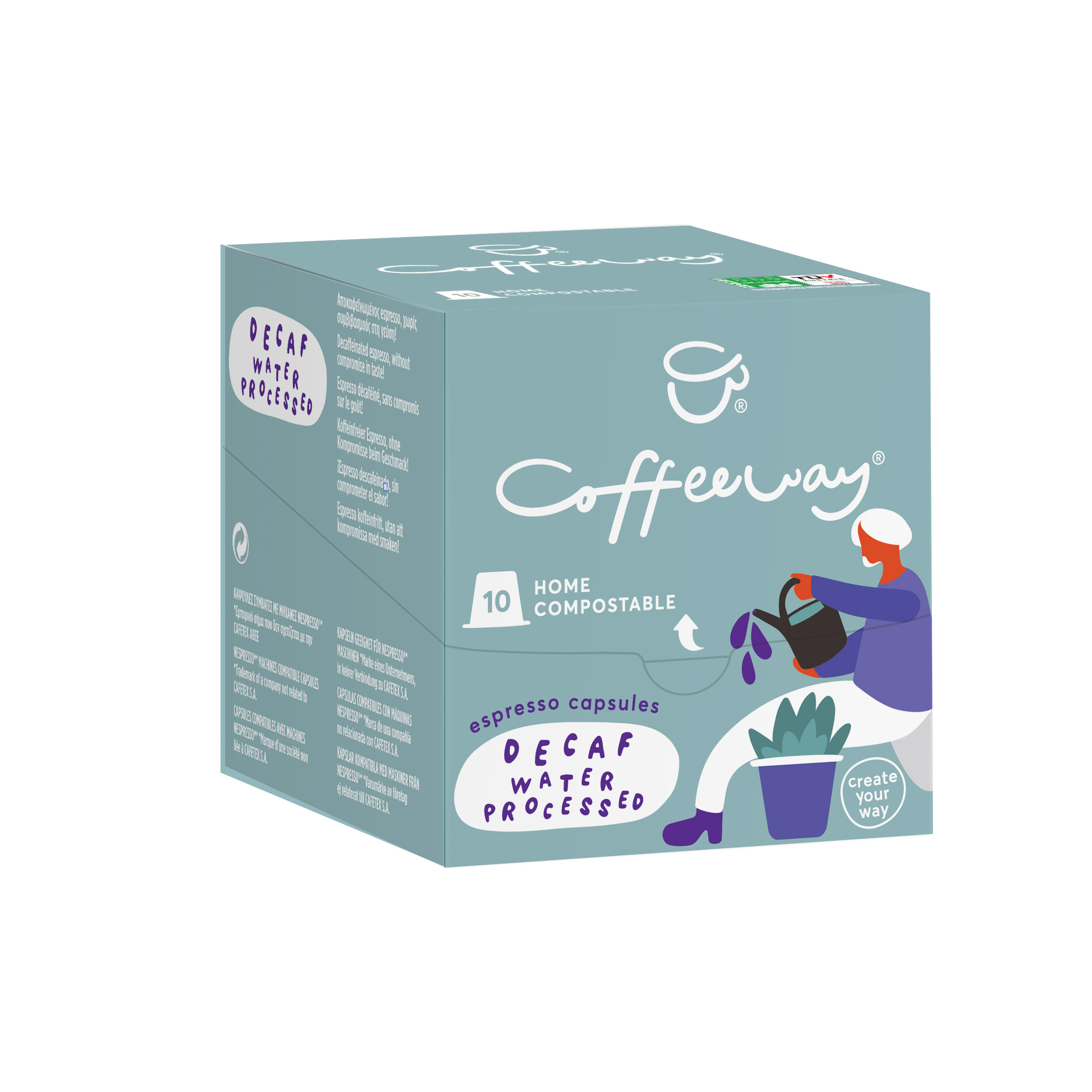 Capsules Decaf Water Processed - Box